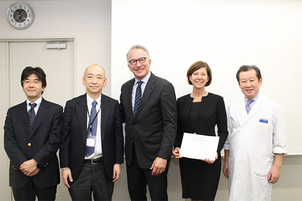 Group of Japanese People in Business Attire